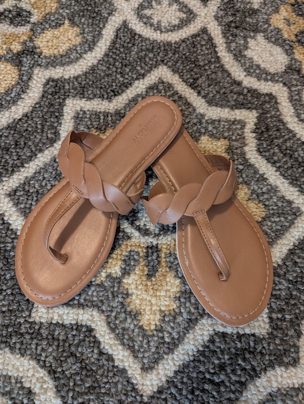 J. Crew Braided Sandals